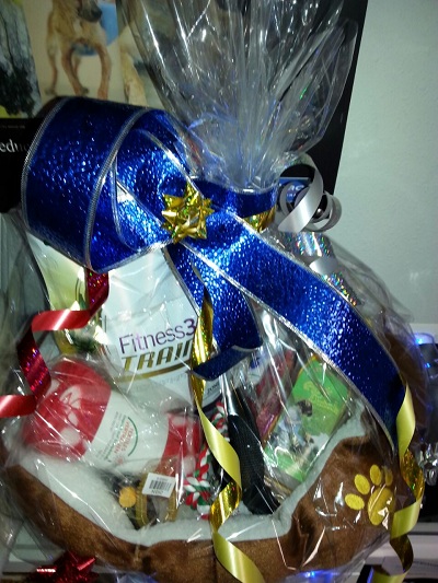 Cesta de Navidad de clinica veterinaria Alicante