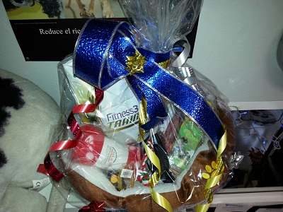 2Cesta de Navidad en clinica veterinaria Alicante