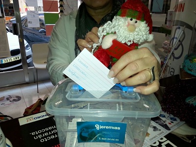 Cliente metiendo participacion en Urna